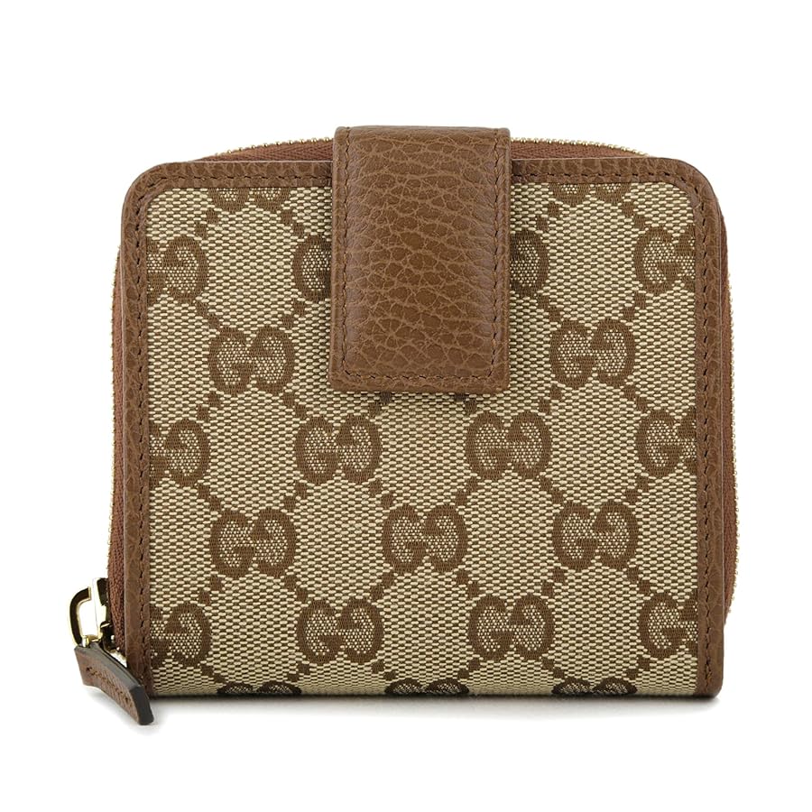 Gucci シマ ブラウンレザー 二つ折り財布 楽天市場】【財布】GUCCI グッチ グッチシマ 2つ折財布 二つ折り